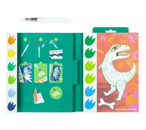 Tiger Tribe All in 1 Dinosaur Watercolor Art Set