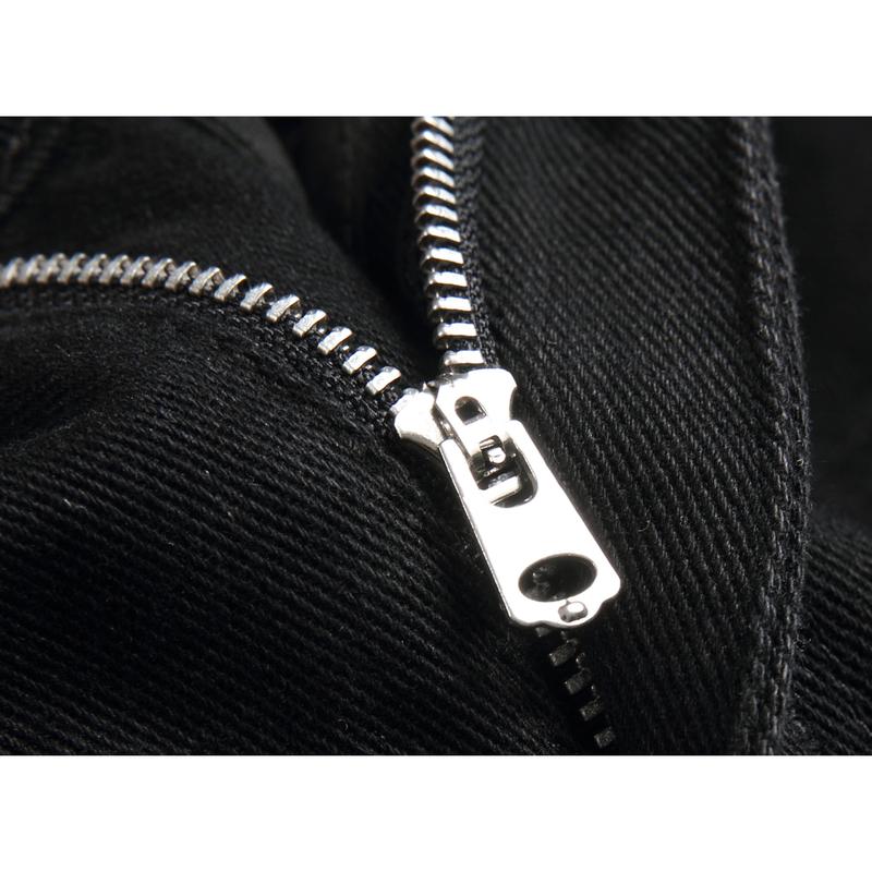 Boy's Embroidered Skinny Jeans Slim Fit Ripped Destroyed Distressed Fashion Denim Pants Black Jeans