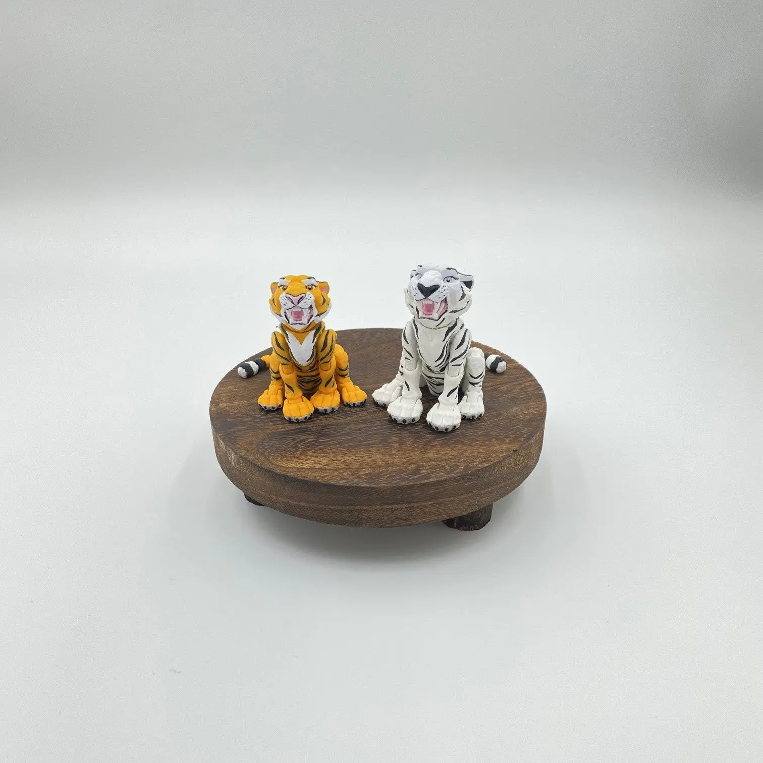 Roaring Tiger-Perfect for Fantasy Lovers, Jungle Enthusiasts & Miniature Collectors - 3D-Printed Enchanted Tiger Figurine