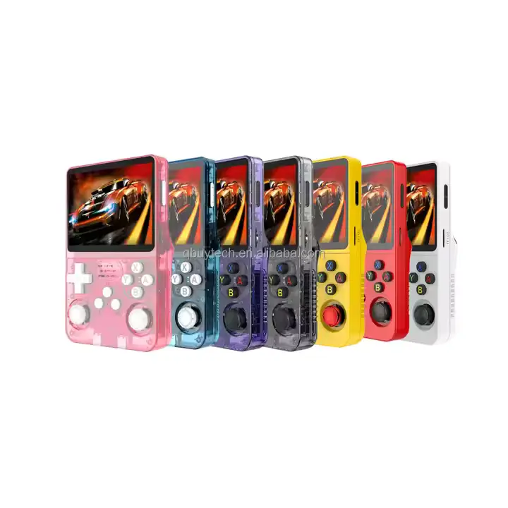 R36S Retro Video Game Console Handheld with 64GB 3.5inch IPS Screen