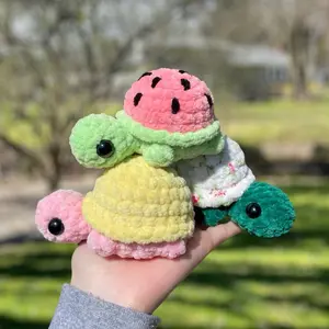 Crochet Turtle, Dozens of color options