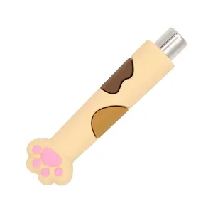 Cat Paw Cylinder Cat Eye Magnet Wand / Beige