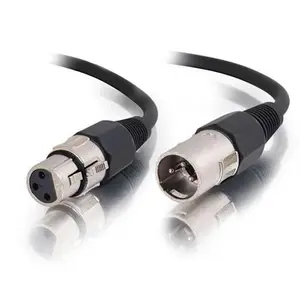 C2G 12ft (3.7m) Pro-Audio XLR Male to XLR Female Cable