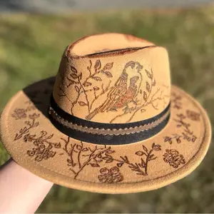 Hand-Burned Hat