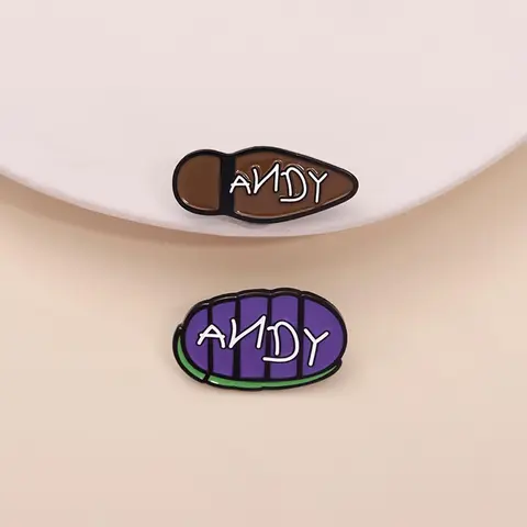 Cartoon & Letter Design Brooch, Cute Enamel Pin, Alloy Brooch Pin for Backpacks, Jeans, Scarves, Hats Decoration, Hat Clip, Fashion Accessories for Men & Women, Hat Pins