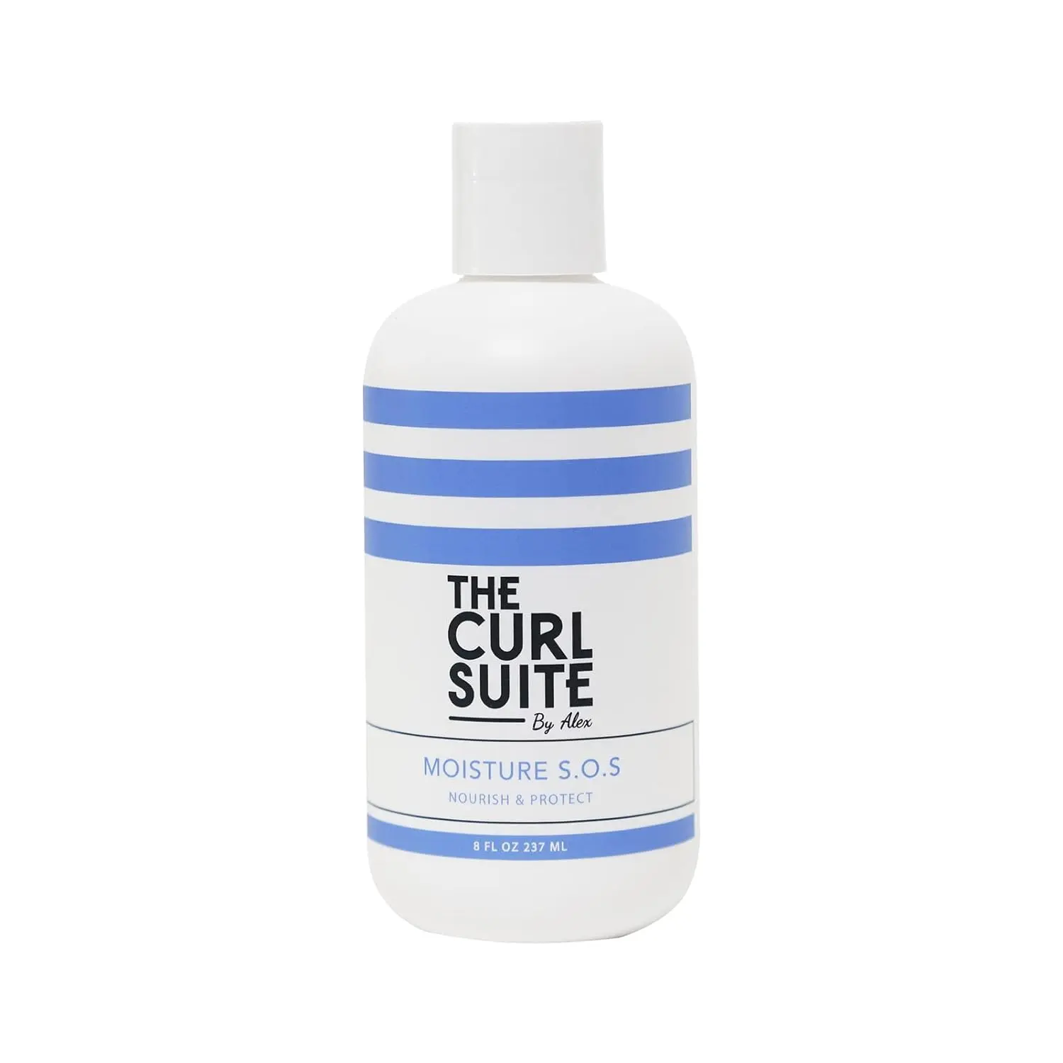 Moisture SOS Leave-In Conditioner Curly Hair Conditioner with Deep Moisturizing Formula Heat Protectant, Detangles & Prevents Breakage Leave-In Conditioner for Dry Damaged Hair (8 Oz.) Haircare Hydrating