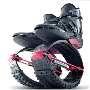 Kangoo Jumps KJ-PRO7 Negro Rojo Botas de rebote con envío gratis!!