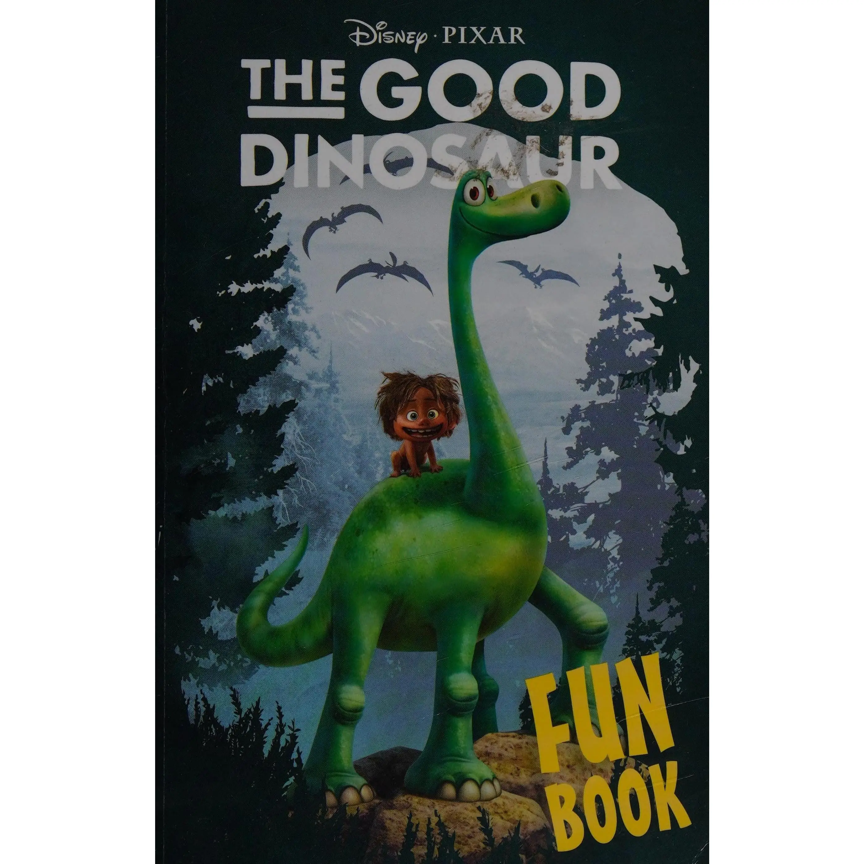 Page Publications Co Disney/Pixar The Good Dinosaur Adventure-Themed Fun Book - Apatosaurus Arlo Content, Original Comic Stories, Hit Movie Scenes, Human Friend Spot, for Animation Fans & Entire Family