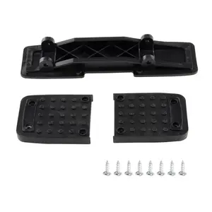 Stilt Sole Anti-Slip Pad Replacement Kit for Drywall Stilts, Non-Slip Rubber Foot Pad with Screw, Floor Tripod Pad Replacement for Construction, 1 Piece