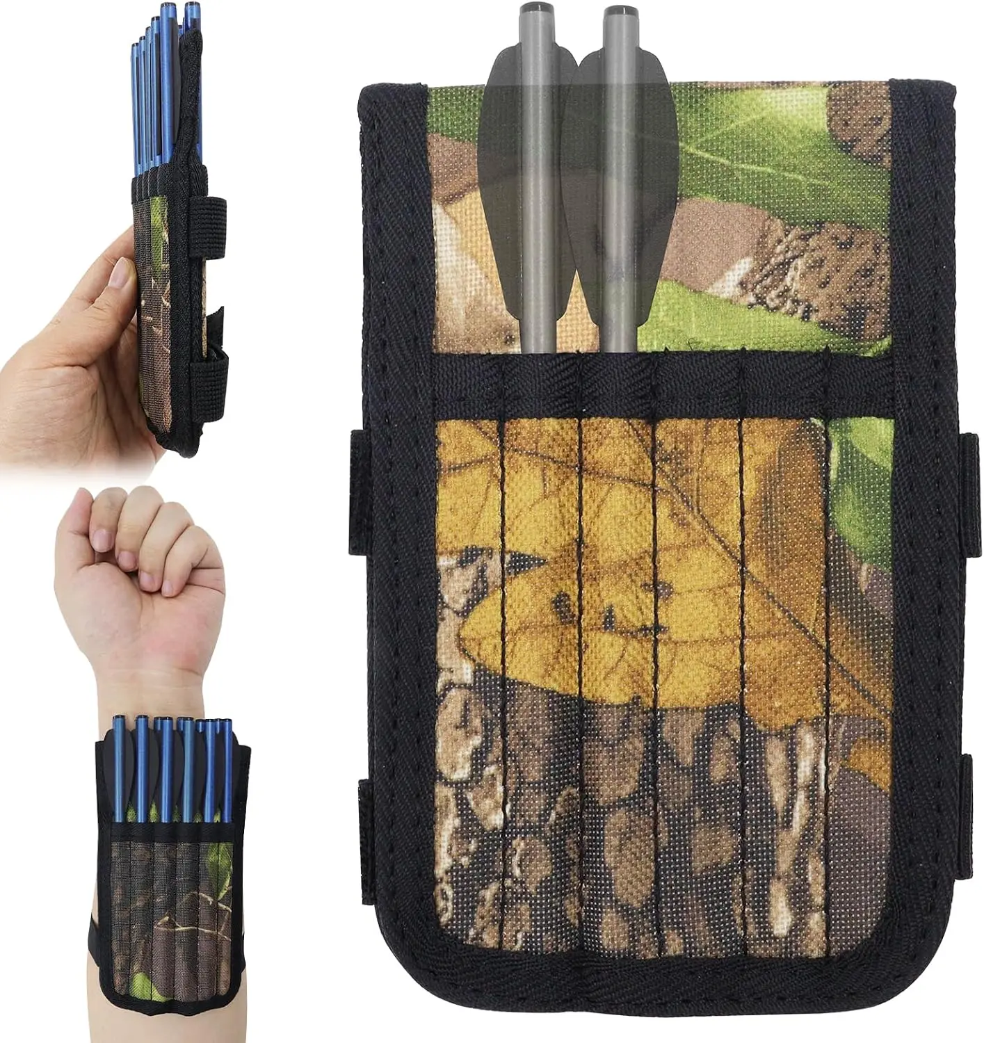 Mini Crossbow Arrow Quiver Oxford Cloth Crossbow Bolt Holder | Mini Arrow Case, Pistol Crossbow Bolts Quiver Can Hold 12pack Crossbow Bolts