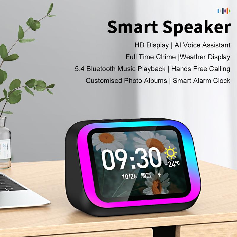 TF26 Smart Large-Screen Bluetooth Clock with Bluetooth Screen ...