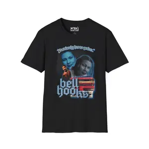 bell hooks Graphic Unisex Cotton Crewneck T-Shirt