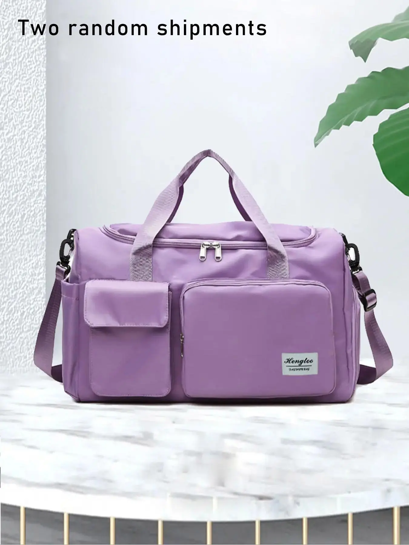 Multifunctional Large-capacity Travel Duffle Bag, Multifunctional Travel Duffels, Multi-pocket Design, Can Be Used As A Handbag Or Shoulder Bag, Short-distance Business Trip Luggage Storage Bag