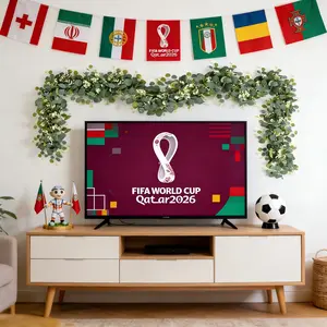 Artificial Ivy Wall Hanging Garland, 70 Inch Fake Full Ceiling String, Ideal Home Garden Wedding World Cup Decoration