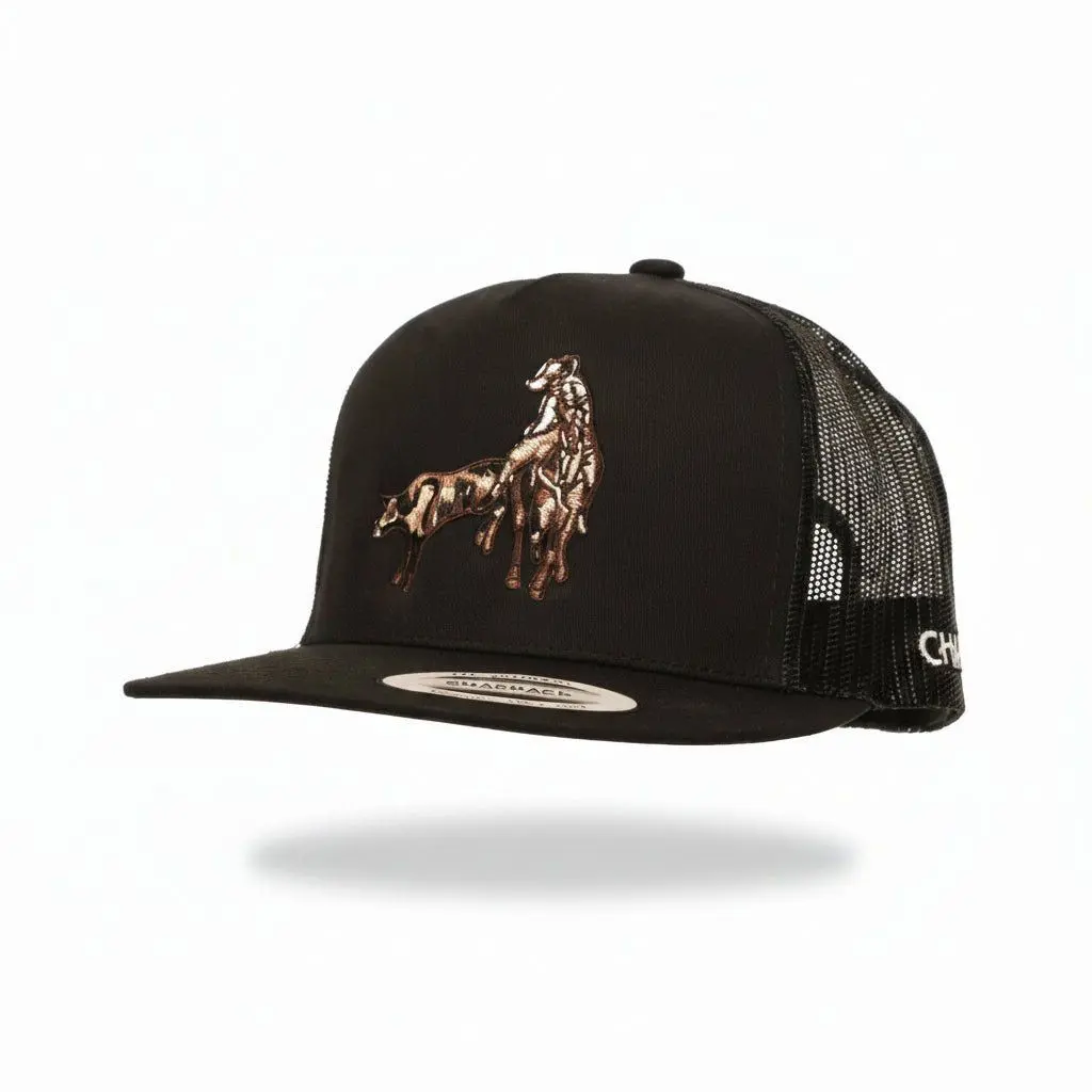 Black Charros Original Colas Hat
