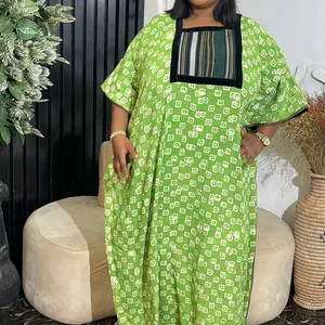 Anikeade Elegant Bubu kaftan dress with Aso oke   - Elegant Womenswear Party Dress