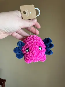 Axolotl Keychain