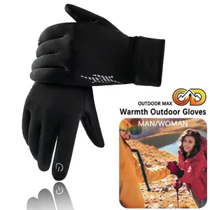 Winter Gloves Women Men Ski Gloves Liners Thermal Warm Touch Screen, Perfect for Cycling, Running, Driving, Hiking, Walking, Texting, Freezer Work, Gardening, and Daily Activities winter gloves full finger