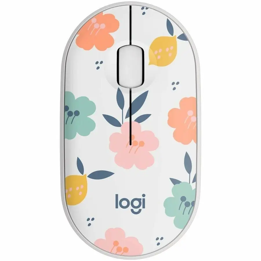 Logitech M340 Wireless Ambidextrous Mouse, Floral Bouquet 910-007280