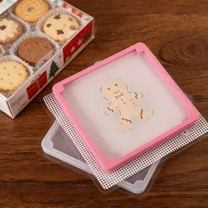 Cookie Decorating Baking Frame 3/5set Stencil Holder Tool Kitchen Accessories Gadget