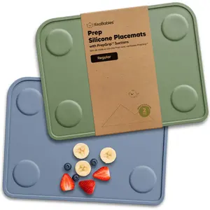2-Pack Prep Silicone Placemats