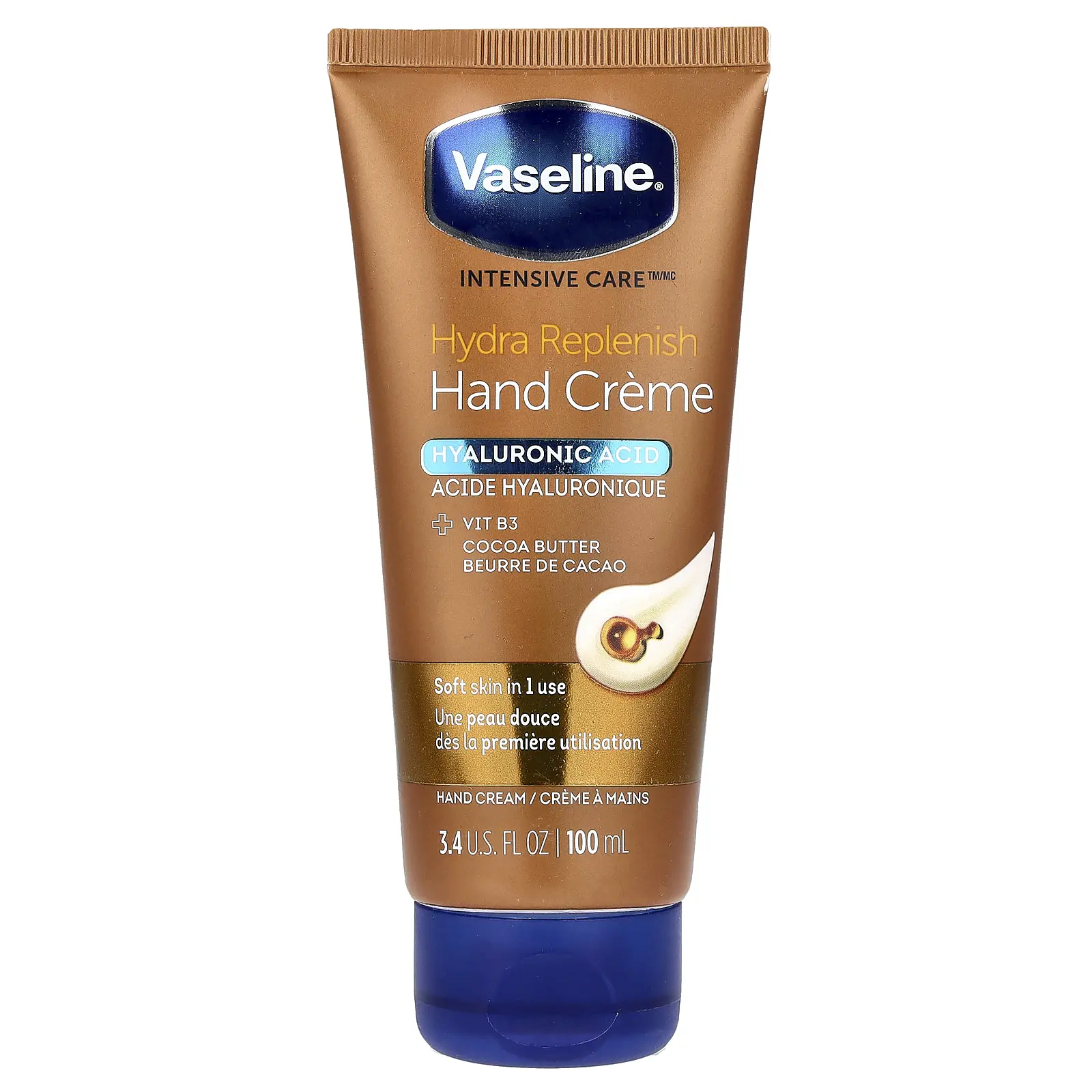 Vaseline Intensive Care™, Hydra Replenish Hand Creme, 3.4 fl oz (100 ml)