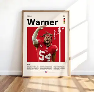 Fred Warner Poster – NFL Sports Wall Art for Fans
