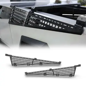 WOLFSTORM Metal Molle Panel Accessories（2 PCS）, Suitable for Tesla Cybertruck 2024 - 2026