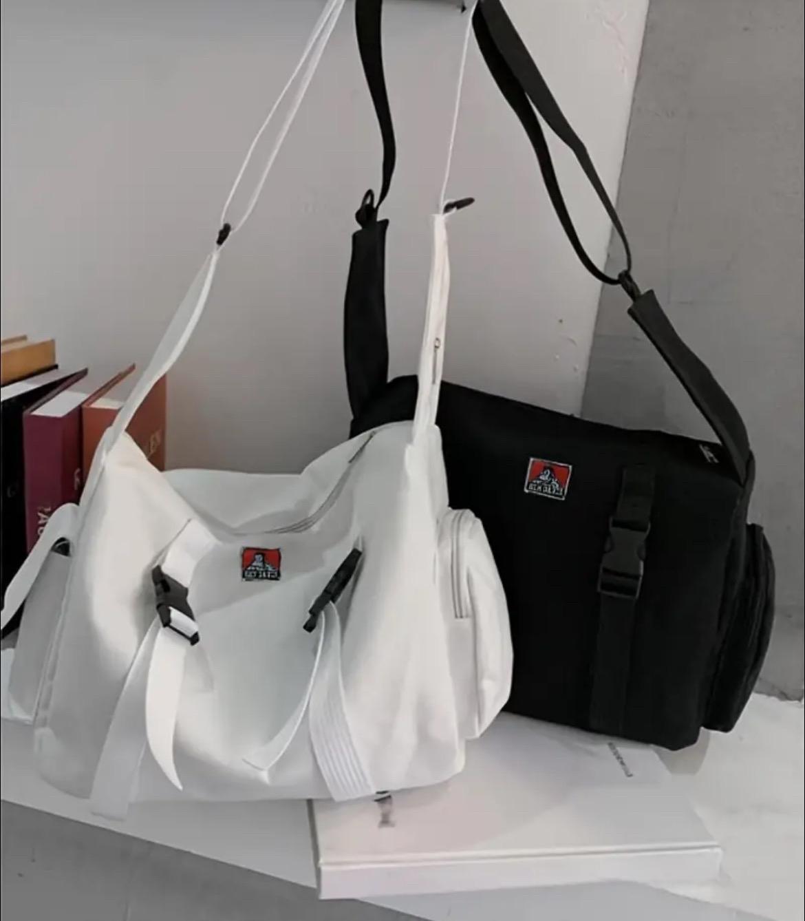 Ben Davis Work Bag for Men and Women - Crossbody & Shoulder Bag, Water-Resistant, Spacious Interior