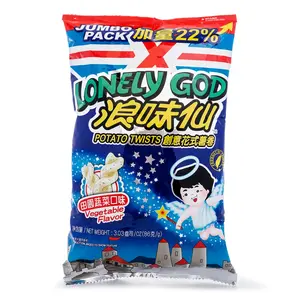 Want Want Lonely God Potato Twists, Vegetable Flavor 86 g