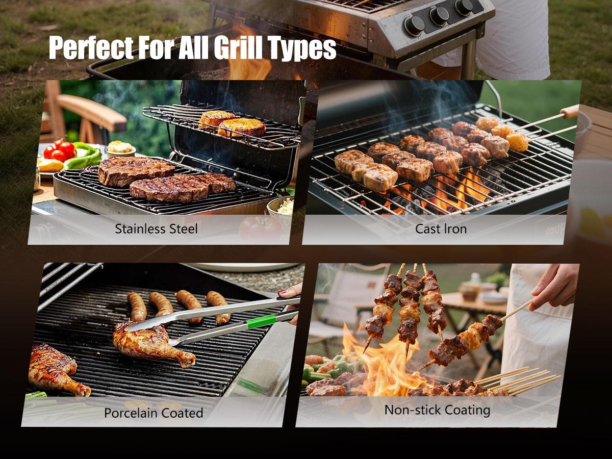 LRLY Electric BBQ Grill Brush, Safe Bristle Free with 2 Replaceable Heads, Cordless Rechargeable, Heavy Duty Fast Clean, Outdoor BBQ Cleaner for All Grill Types, Grill Season 2026 LRLY Electric BBQ Grill Brush, Safe Bristle Free with 2 Replaceable Heads, Cordless Rechargeable, Heavy Duty Fast Clean, Outdoor BBQ Cleaner for All Grill Types, Grill Season 2026