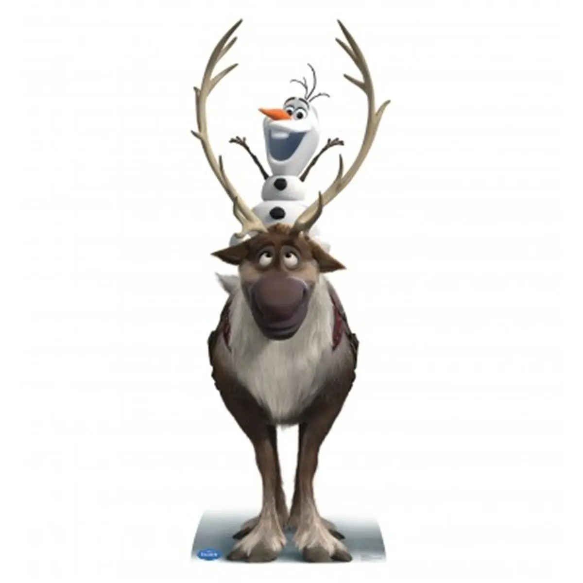 Frozen Sven Large-Size Decorative Cardboard Cutout - 87 x 32 in Dimension, Home Decor, Party Supplies for Engagement Events, Magical