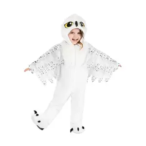 Toddler Plush White Owl Costume