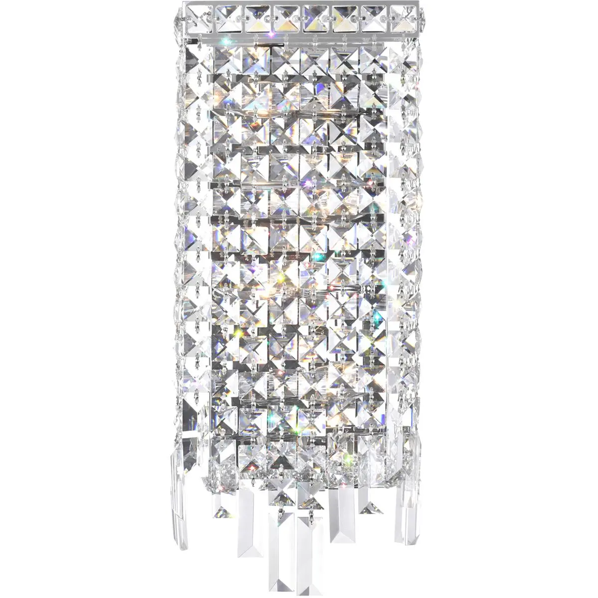 CWI Lighting Colosseum 4 Light 7 inch Chrome Wall Light 8031W7C