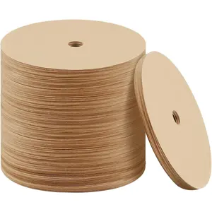 300 Count Percolator Coffee Filters, 3.75in Unbleached Disposable Coffee Filter Disc Coffee Filters for Percolators Camping Coffee Pot Home Office Use