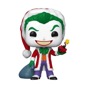 Funko Pop! Heroes: DC Super Heroes - The Joker as Santa 358 Vinyl Bobblehead Figure Collectible 4.25 Inches Tall Premium Quality Gift for Fans