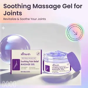 Joint Care Gel Knee Lumbar Shoulder Neck Muscle Pain Body Care Massage Cream Gel Healthcare Therapeutic body oil foot repair healthcare therapy treatment relieve joint support joint activity rapid muscle gel kreain purple gel，massagegel for men，massagegel