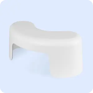 TUSHY Arc Toilet Stool - Sleek, Smooth Finish with Anti-Slip Pads, Comfortable & Discreet TUSHY Arc Toilet Stool - Sleek, Smooth Finish with Anti-Slip Pads, Comfortable & Discreet
