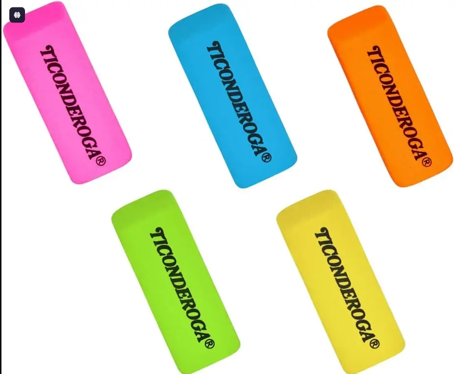 Ticonderoga Erasers