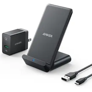 Anker PowerWave Stand with Charger, Black