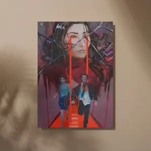 Severance Art Anime Movie 2025 Poster, Vintage Home Decor Print Art Poster