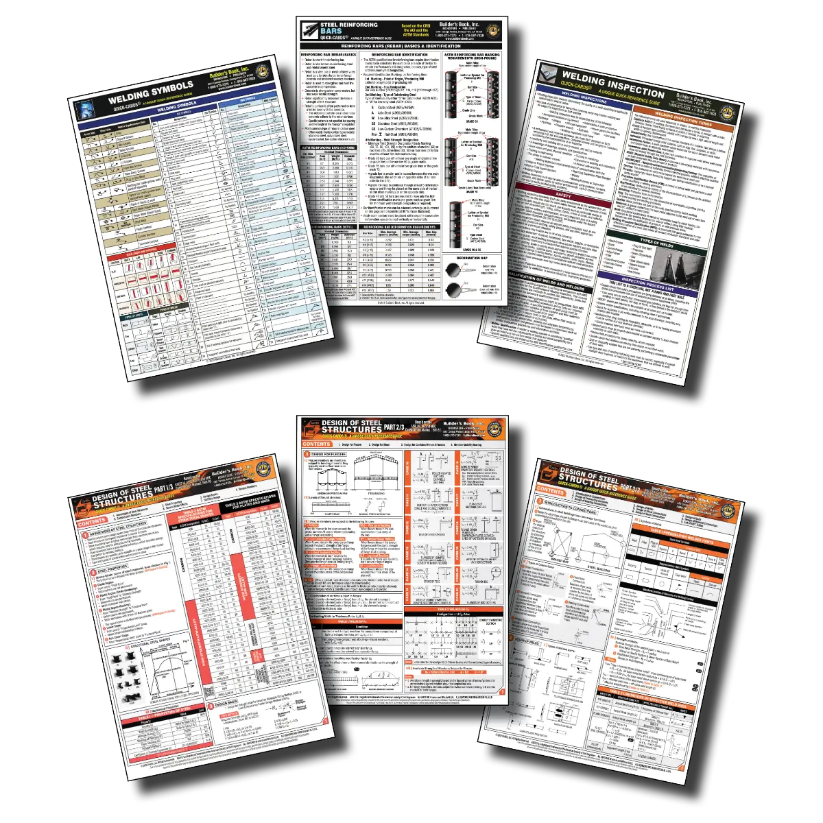 Welding and Steel Design 6 Quick-Card COMBO