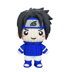 Sasuke Uchiha Knitted - Inspired 3D Printed Collectible