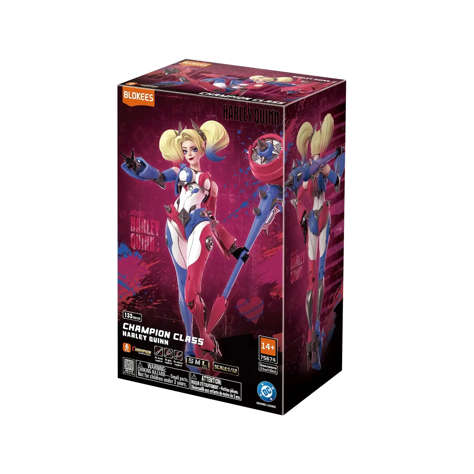 DC Champion Class Harley Quinn | Blokees