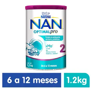 NAN 2 Optimal-Pro Infant Formula for 6-12 Months, 2.6lb/1200g - Dairy, Milk