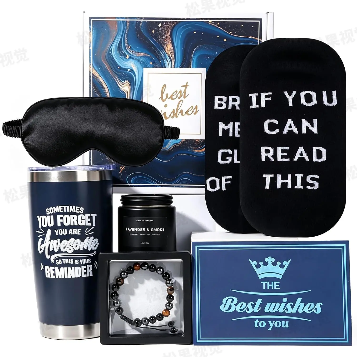 Men Gifts for Birthday Premium Gifts Baskets for Him Gifts Basket Ideas Set Thank You Gifts Man Retirement Gifts Father Birthday Presents for Dad Husband Boyfriend Box Gifts Baskets
