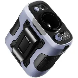 Portable  Clip Fan, Wearable Belt Personal Fan with 100 Levels Speeds, 13500 RPM  Airflow, AI energy-saving  6-24H Cooling Cool Clip Under Shirt for Outdoor Jobsite Farm