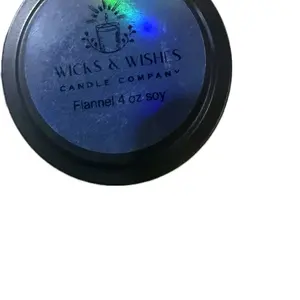 Flannel 4 ounce soy candle