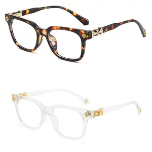 Fashion Blue Light Blocking Reading Glasses, Unisex Ultra-Light Frame, Comfortable and Practical, Ideal for Men and Women