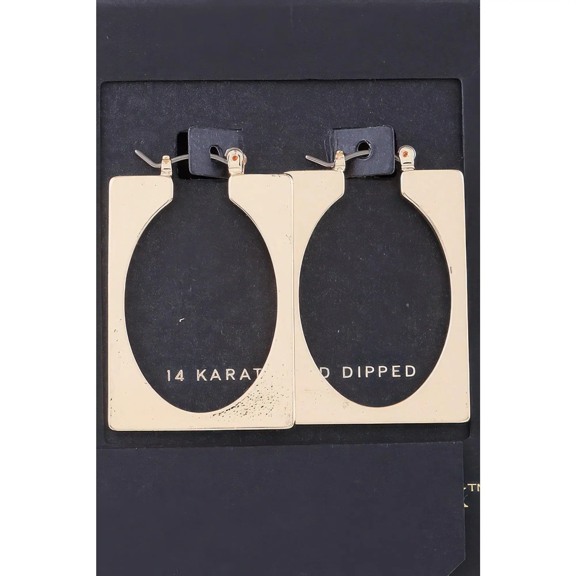 Portrait Frame Cut Earrings